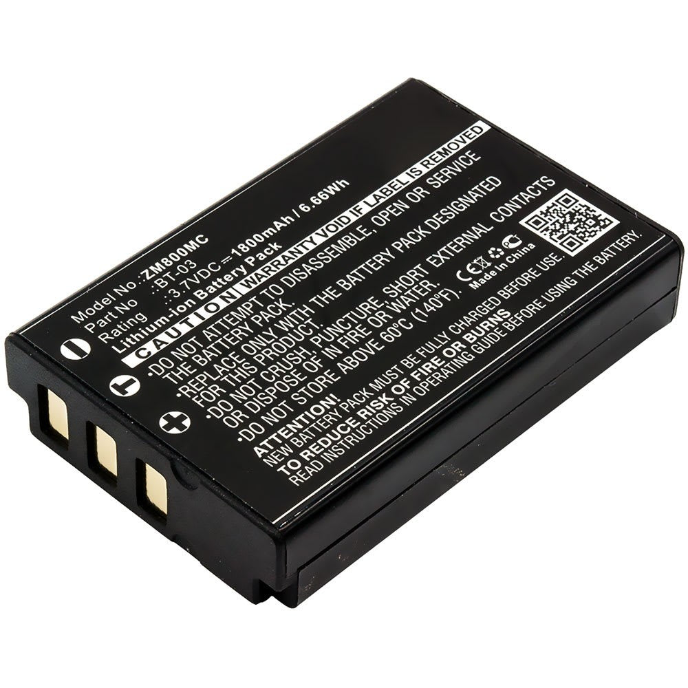 ZOOM BT-03 - Rechargeable Li-ion Battery for Q8