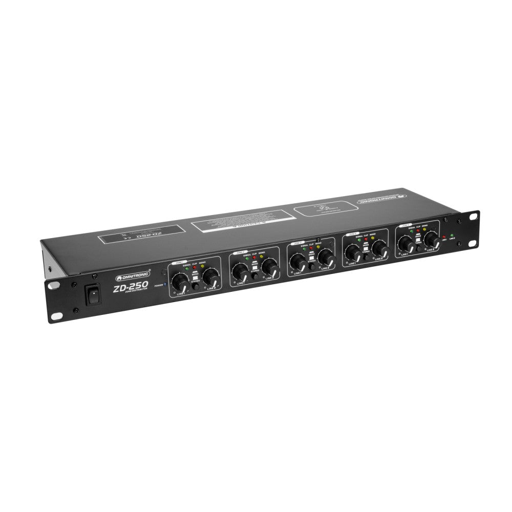 OMNITRONIC ZD-250B Distributore di zona