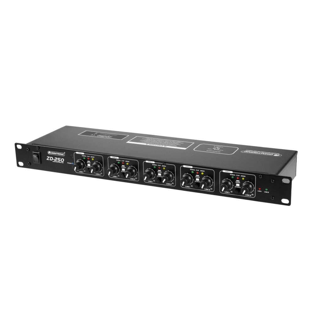 OMNITRONIC ZD-250B Distribuidor de zona