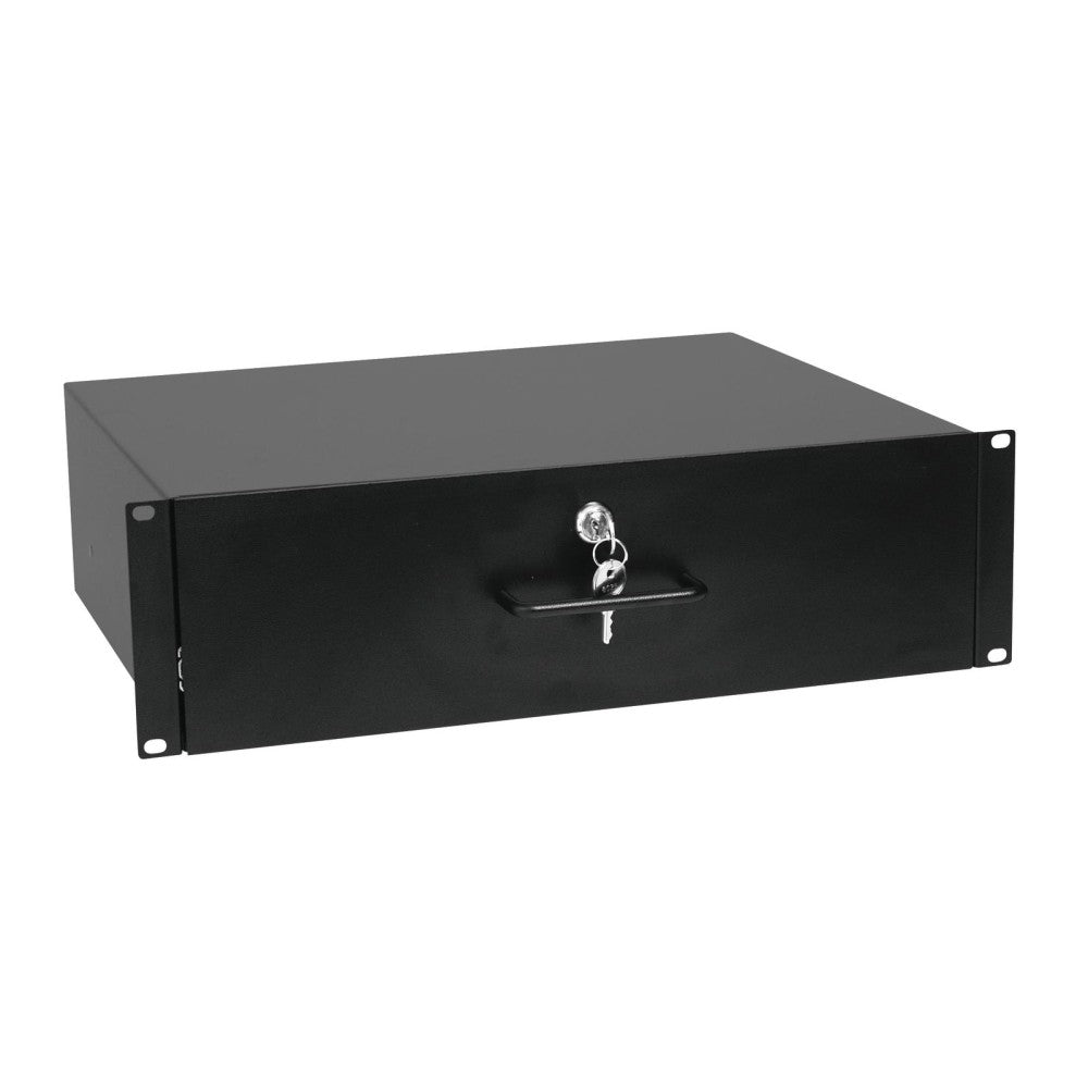 OMNITRONIC Cajón de rack de 3 U y 19" con cerradura