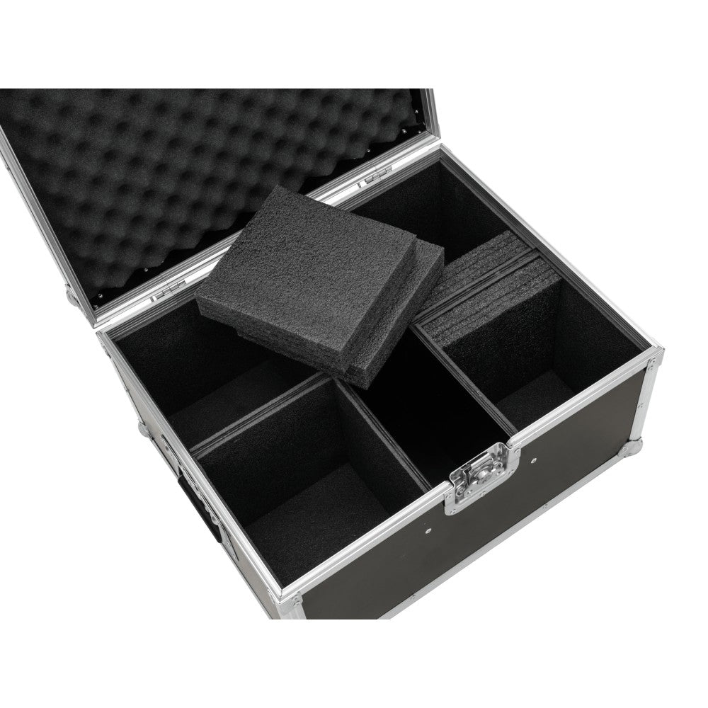 ROADINGER Flight Case 4x Battery UP-4 Entry/IP UP-4 Entry