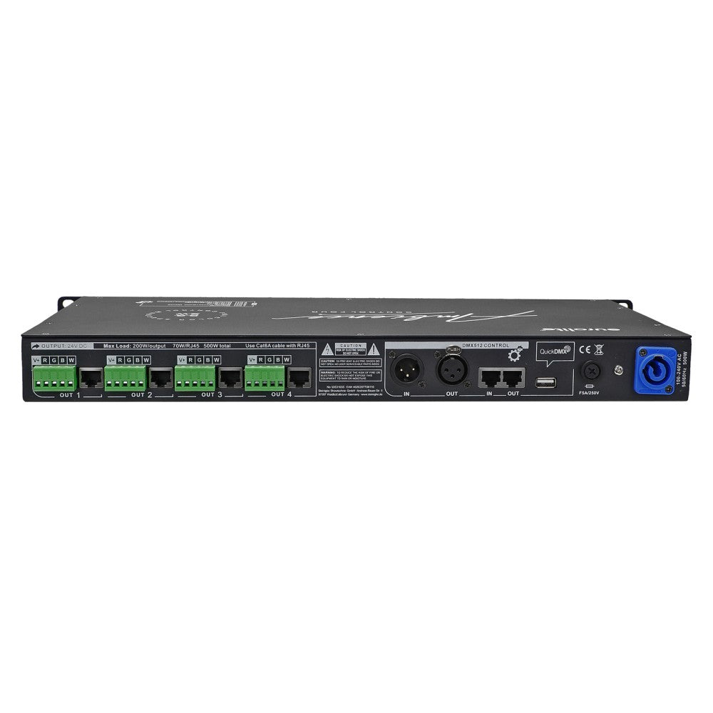 EUROLITE Ambience Control 4 RGBW 24V Controlador de iluminación