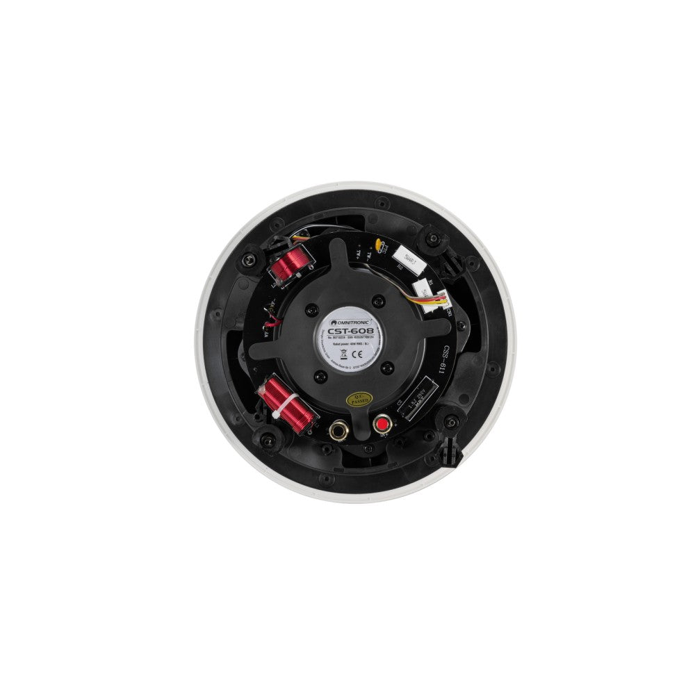 OMNITRONIC CST-608 6.5" 2-way ceiling speaker
