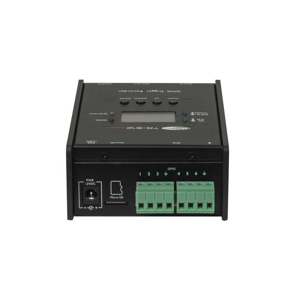 Showtec TR-512 Pocket Trigger/Registratore DMX