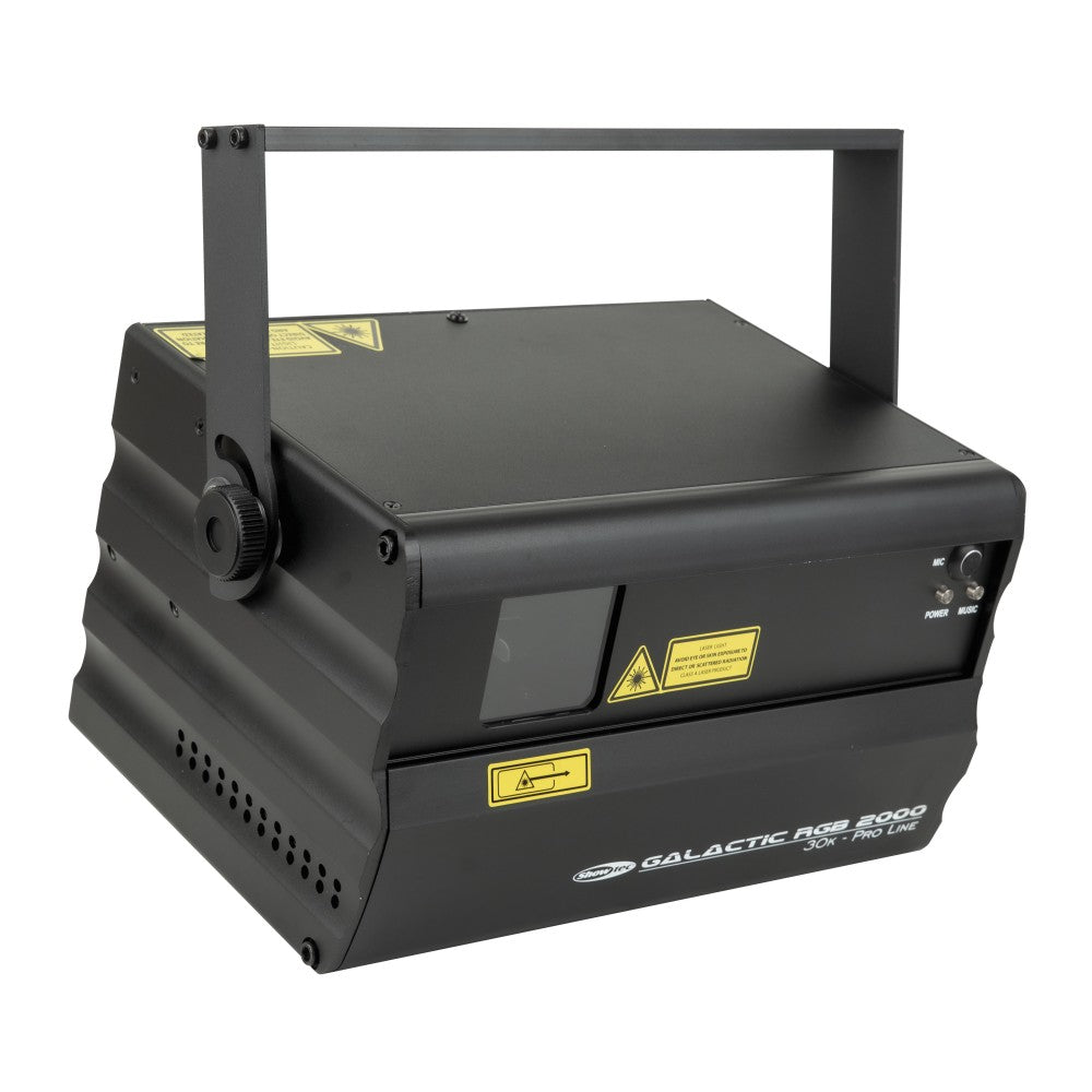 Showtec Galactic RGB-2000 Laser Full Colour 2000-mW con ILDA