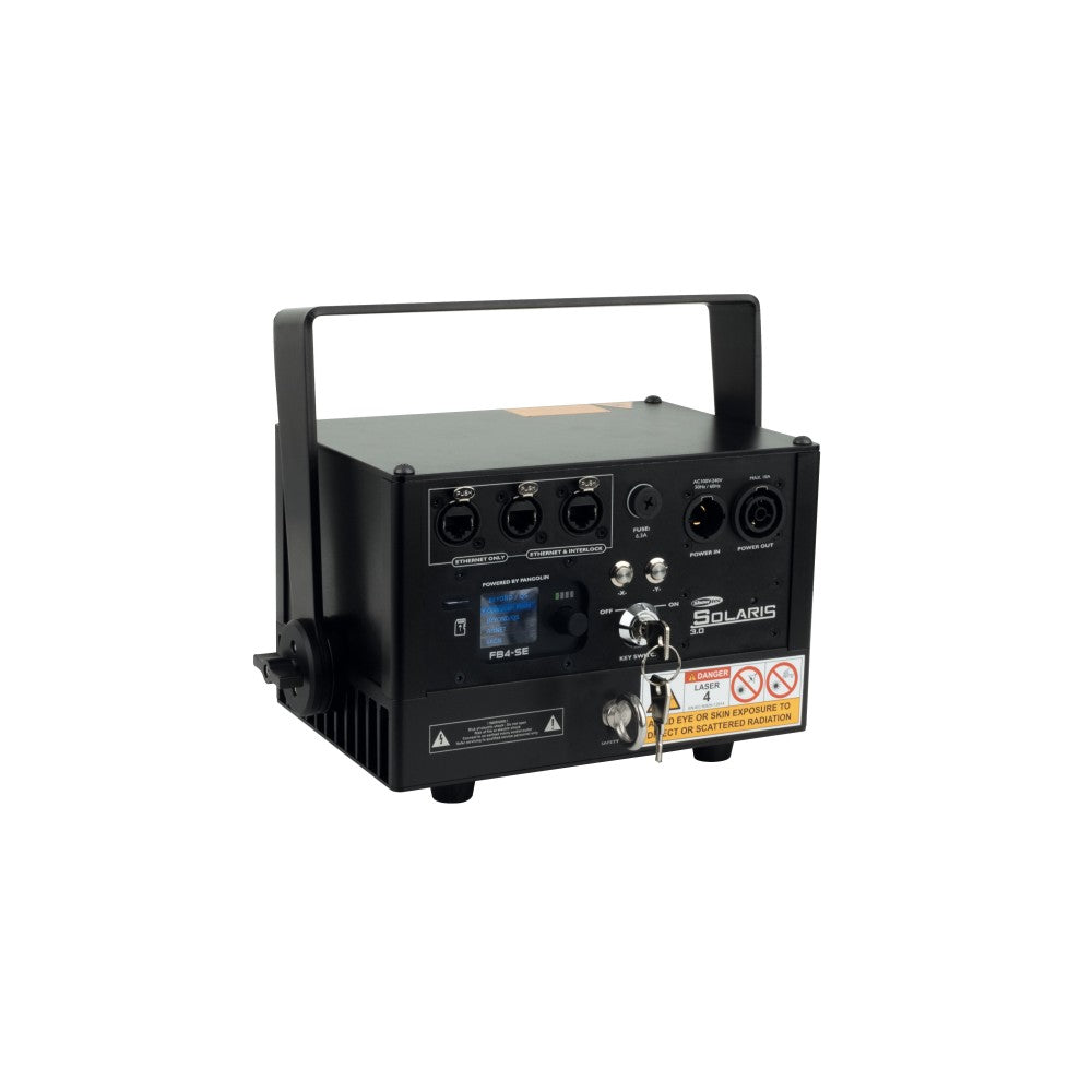 Showtec Solaris 3.0 Laser RGB a potenza elevata con Pangolin FB4