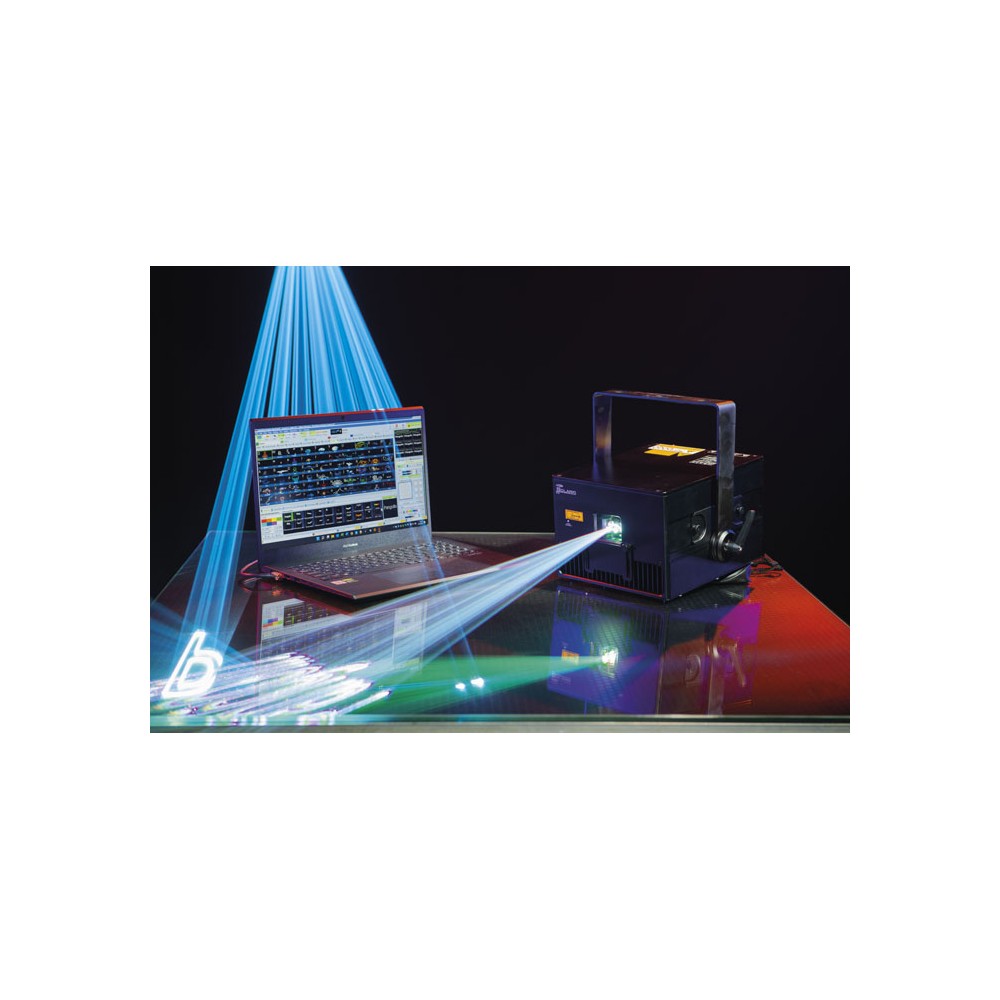 Showtec Solaris 3.0 Laser RGB a potenza elevata con Pangolin FB4