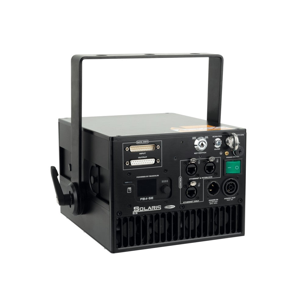 Showtec Solaris 5.5 Laser RGB a potenza elevata con Pangolin FB4