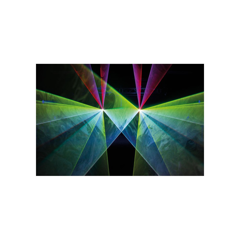 Showtec Solaris 5.5 Laser RGB a potenza elevata con Pangolin FB4