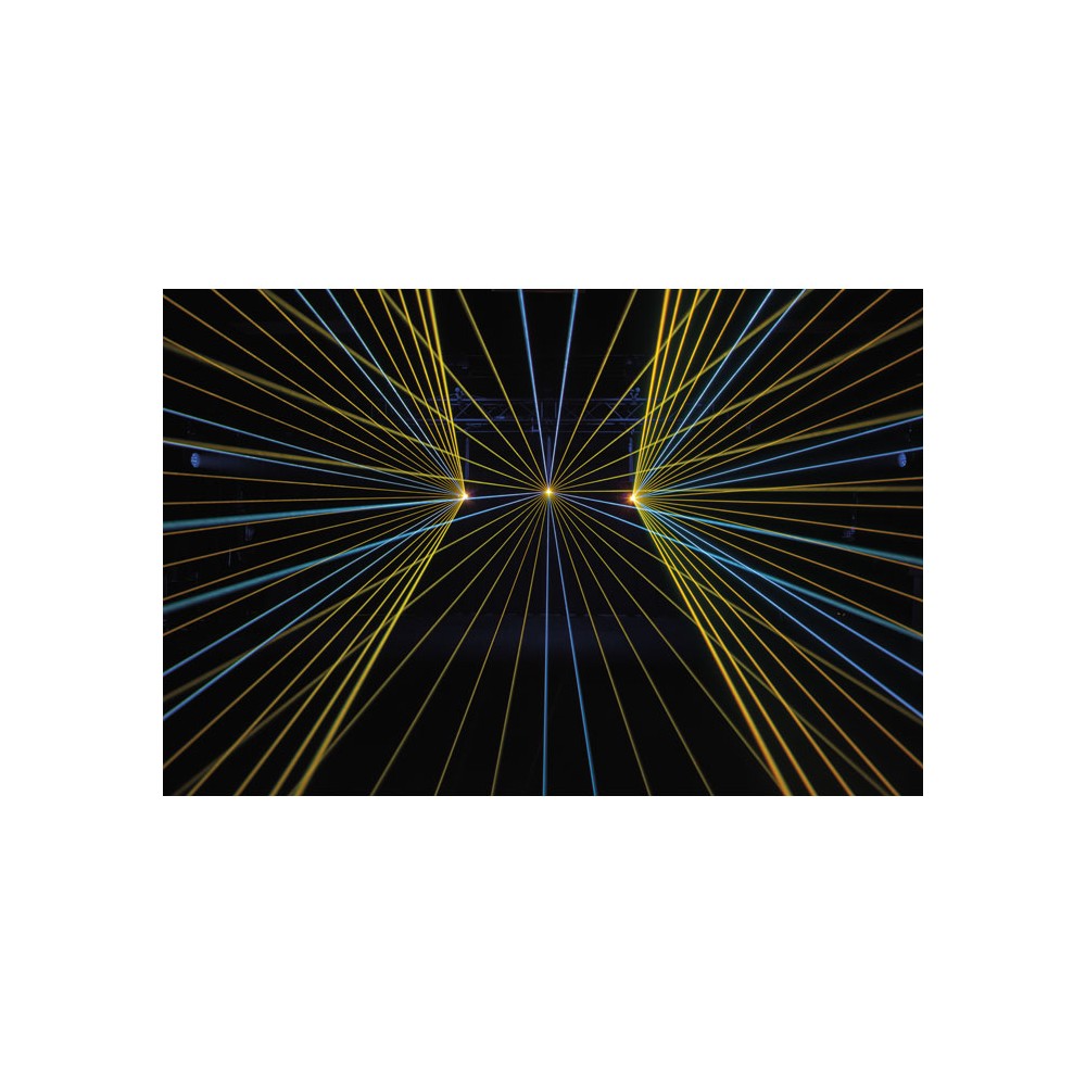 Showtec Solaris 5.5 Laser RGB a potenza elevata con Pangolin FB4