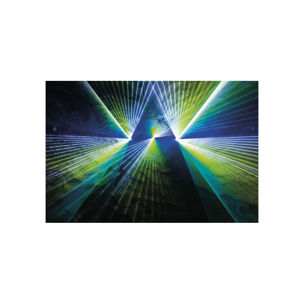 Showtec Solaris 5.5 Laser RGB a potenza elevata con Pangolin FB4