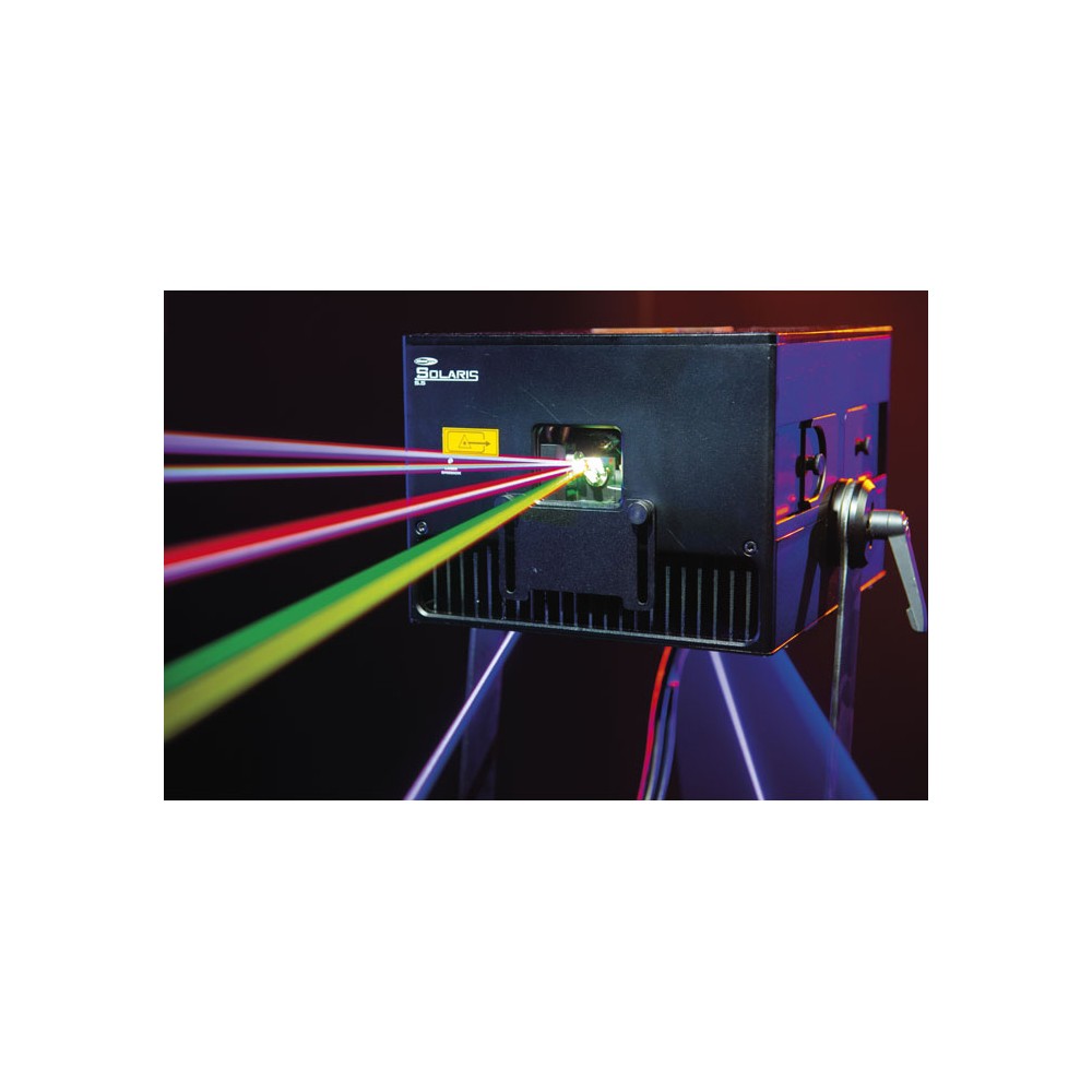 Showtec Solaris 5.5 Laser RGB a potenza elevata con Pangolin FB4