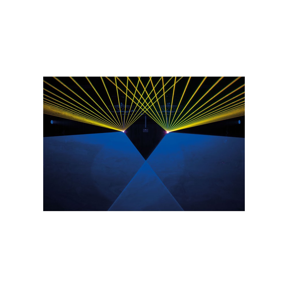Showtec Solaris 5.5 Laser RGB a potenza elevata con Pangolin FB4