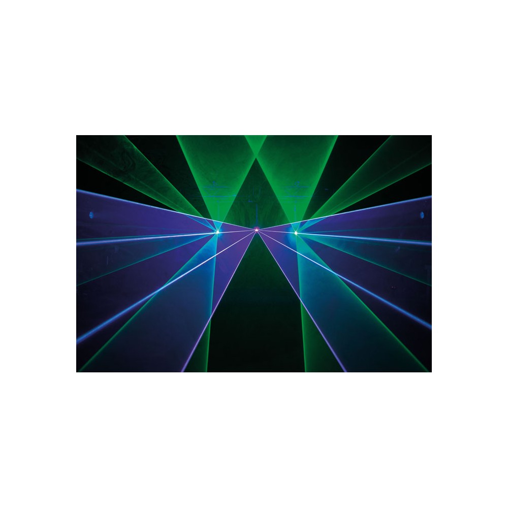 Showtec Solaris 5.5 Laser RGB a potenza elevata con Pangolin FB4