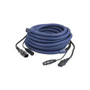 DAP FP12 Cavo di alimentazione/DMX XLR 3P 1,5 mt Blu