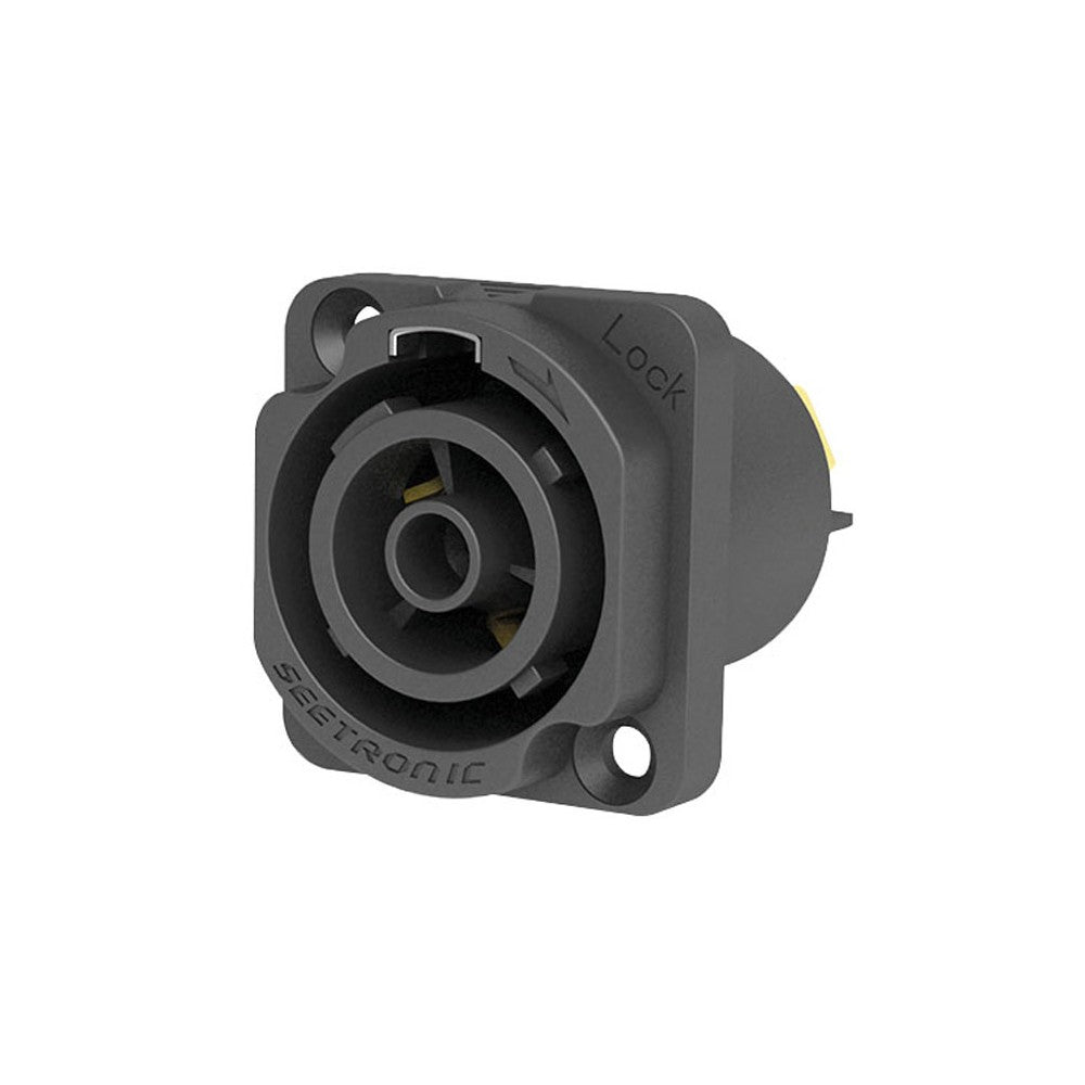 Seetronic Power Pro True Outlet Chassis Connector - Female - D-Size Connettore di rete di blocco da 20 A