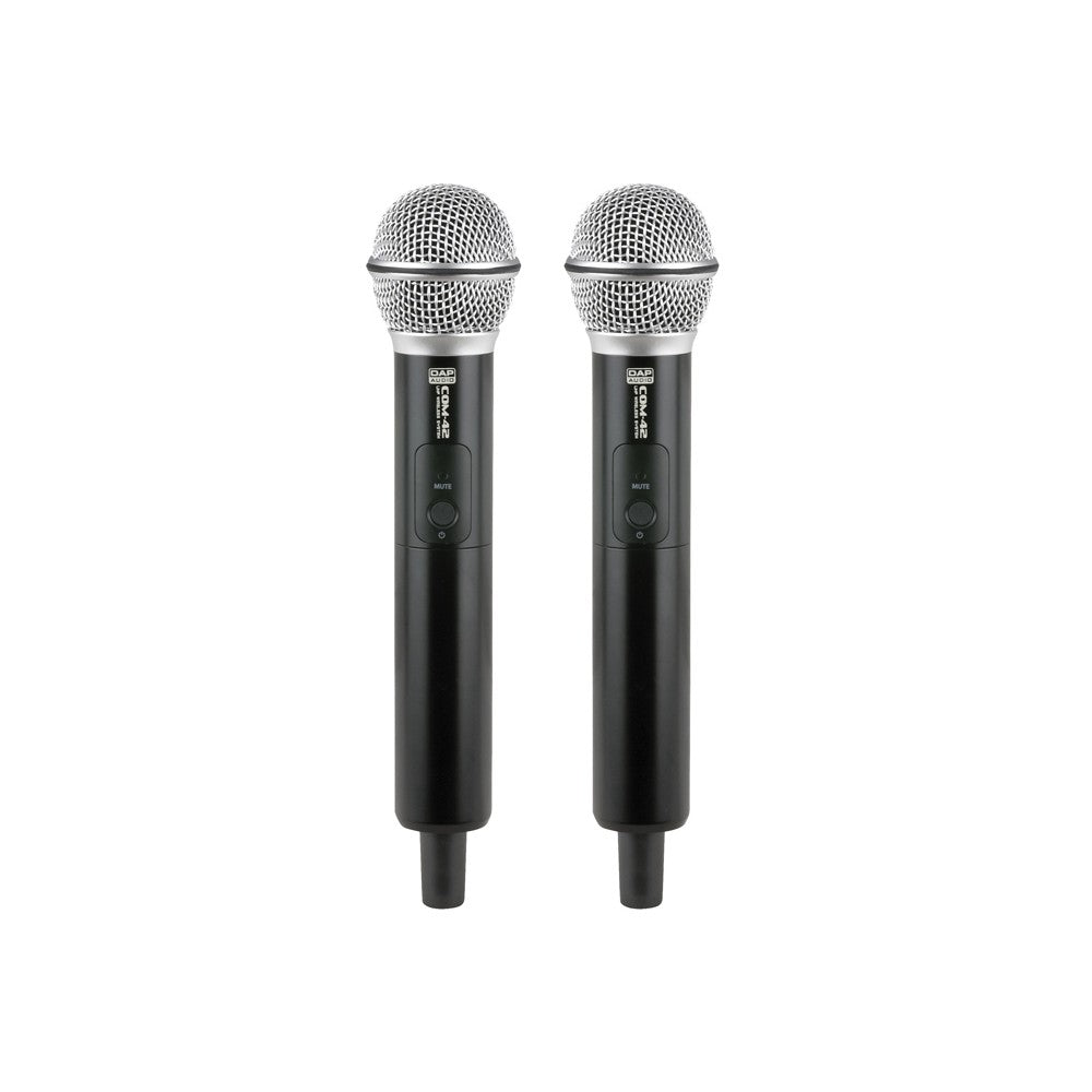 DAP COM-42 Set microfono wireless UHF, 2 canali