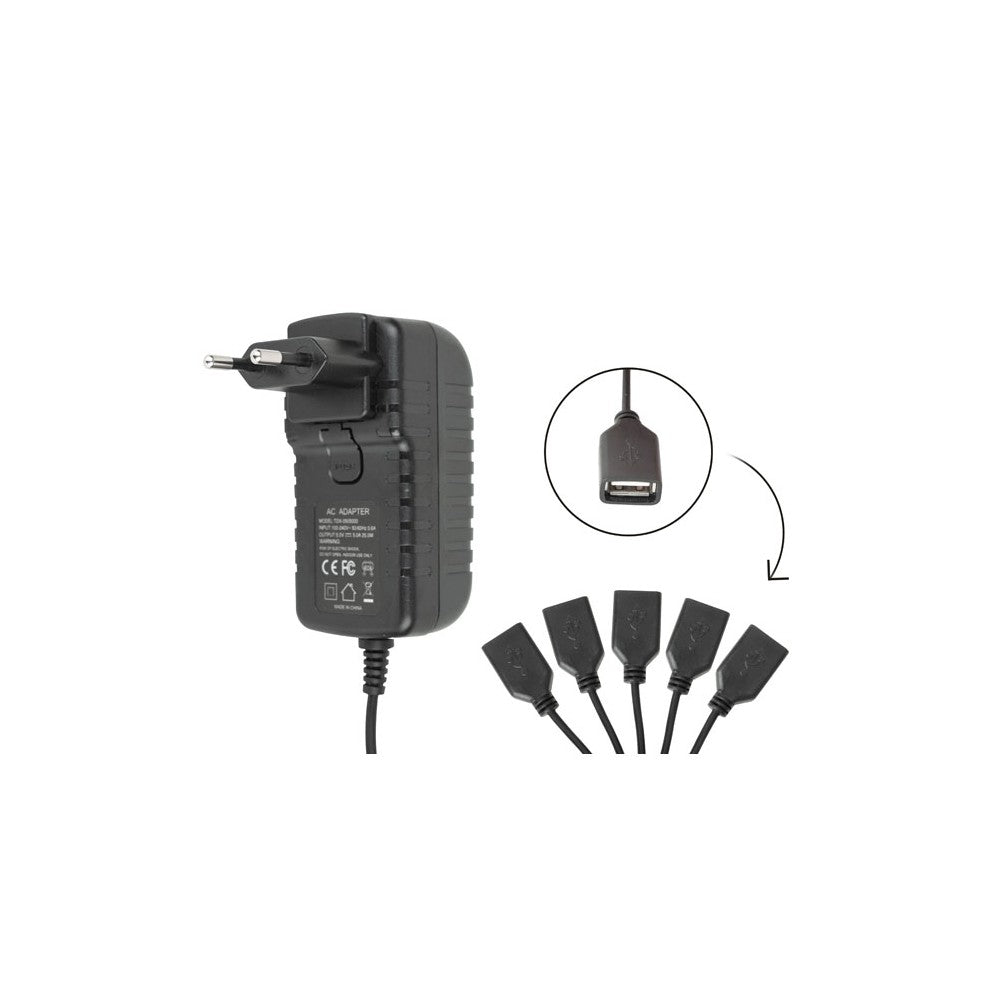 DAP Charger for Silent Disco Headphones Carica fino a 20 cuffie simultaneamente
