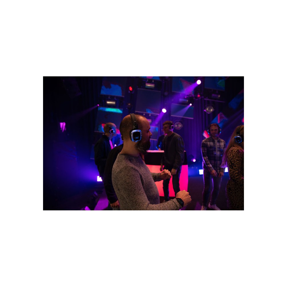 Cargador DAP para auriculares de Silent Disco Carga hasta 20 auriculares simultáneamente