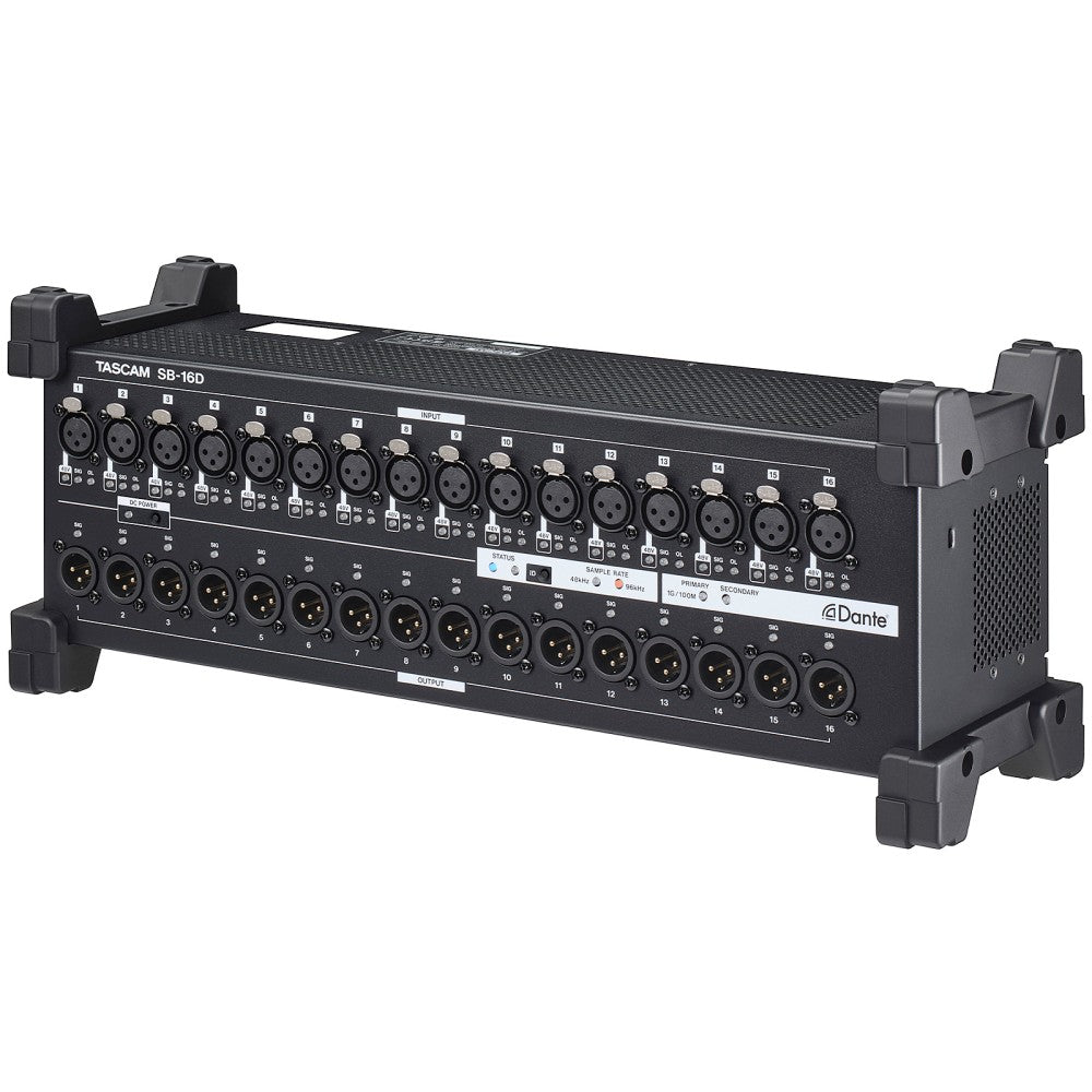 Tascam SB-16D DANTE stage box 16 IN - 16 OUT