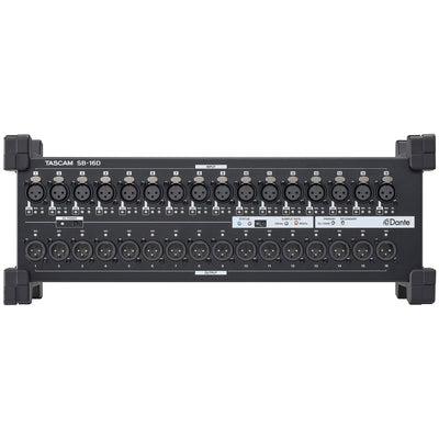 Tascam SB-16D DANTE stage box 16 IN - 16 OUT