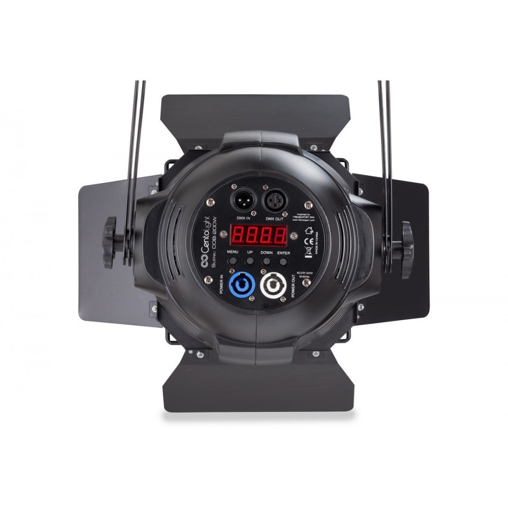 CENTOLIGHT SCENIC COB-20OW PAR LED 200W WW-CW CON ALETTE