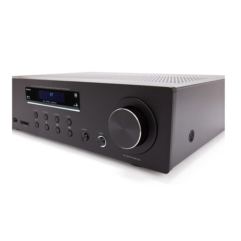 Aiwa AMU-120BTBK Amplificador estéreo multiaplicación 60+60W