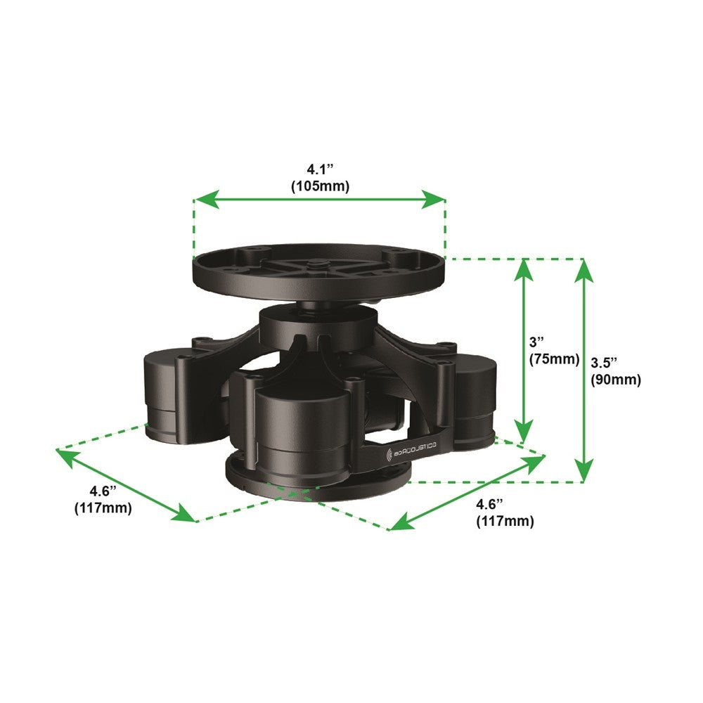 IsoAcoustics V120 Supporto disaccoppiatore