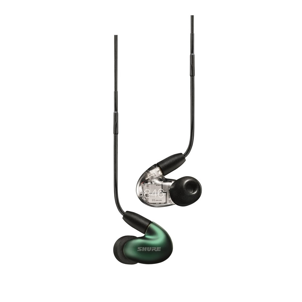 Shure SE846 2 Gen Verde Giada con cavo mic e controller