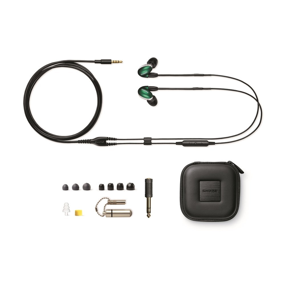 Shure SE846 2 Gen Verde Giada con cavo mic e controller