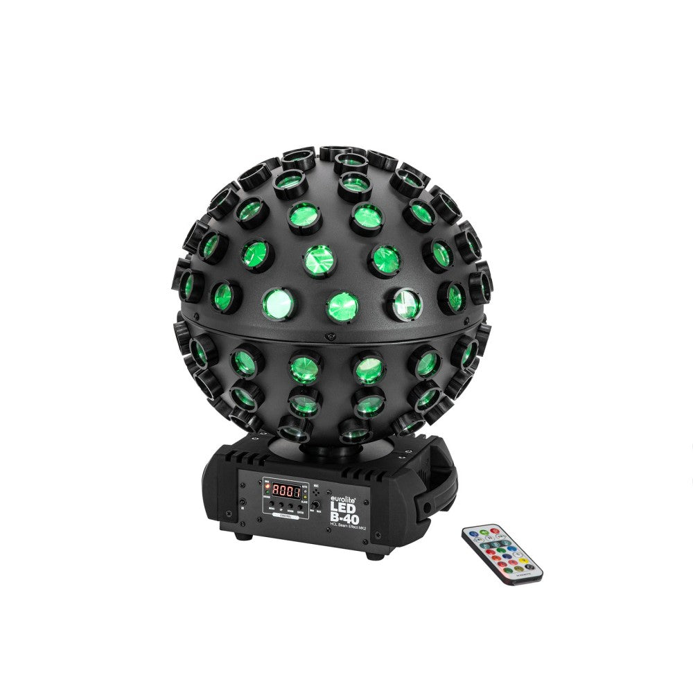 EUROLITE LED B-40 HCL MK2 Nero - Effetto luce rotante