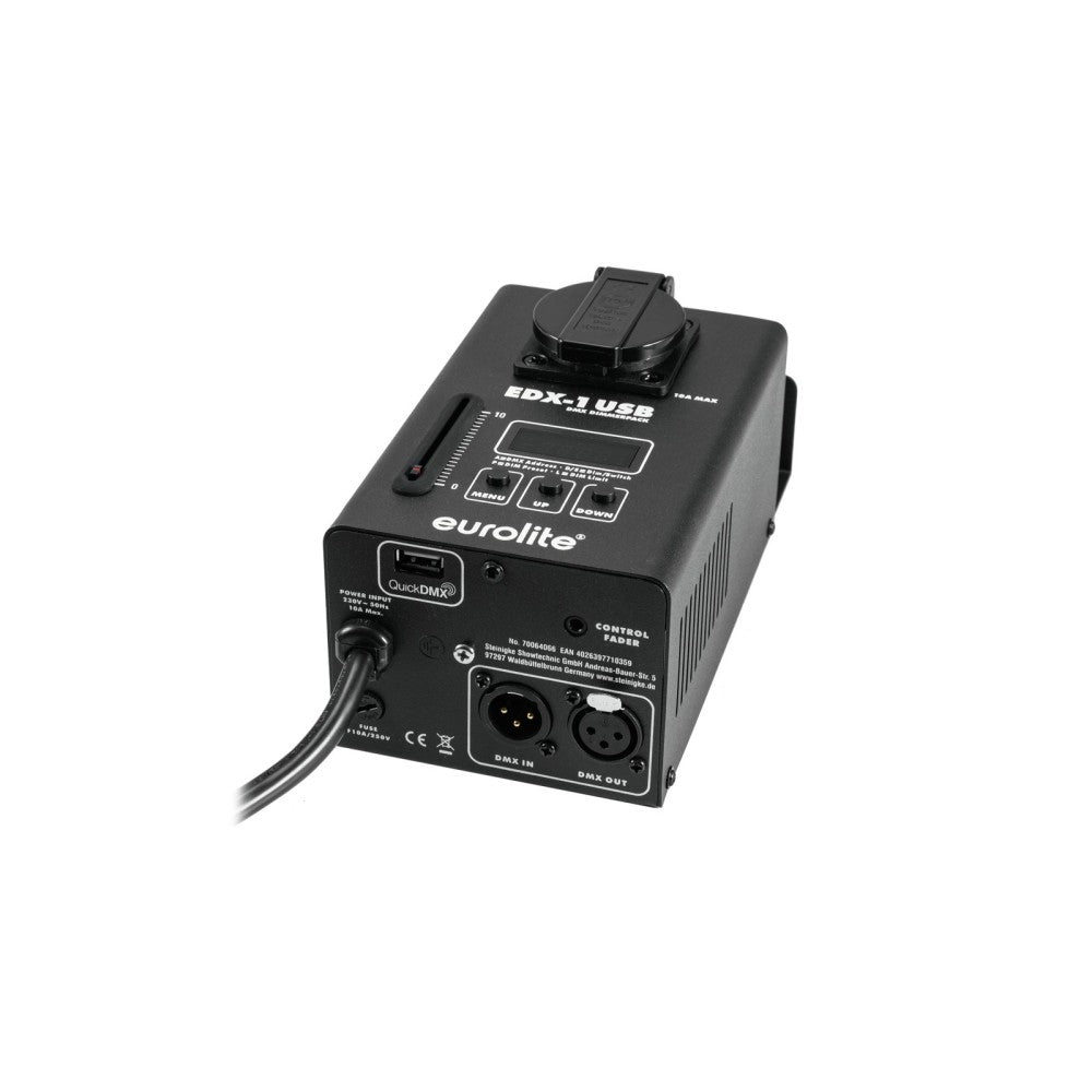 Paquete de atenuadores EUROLITE EDX-1 DMX USB