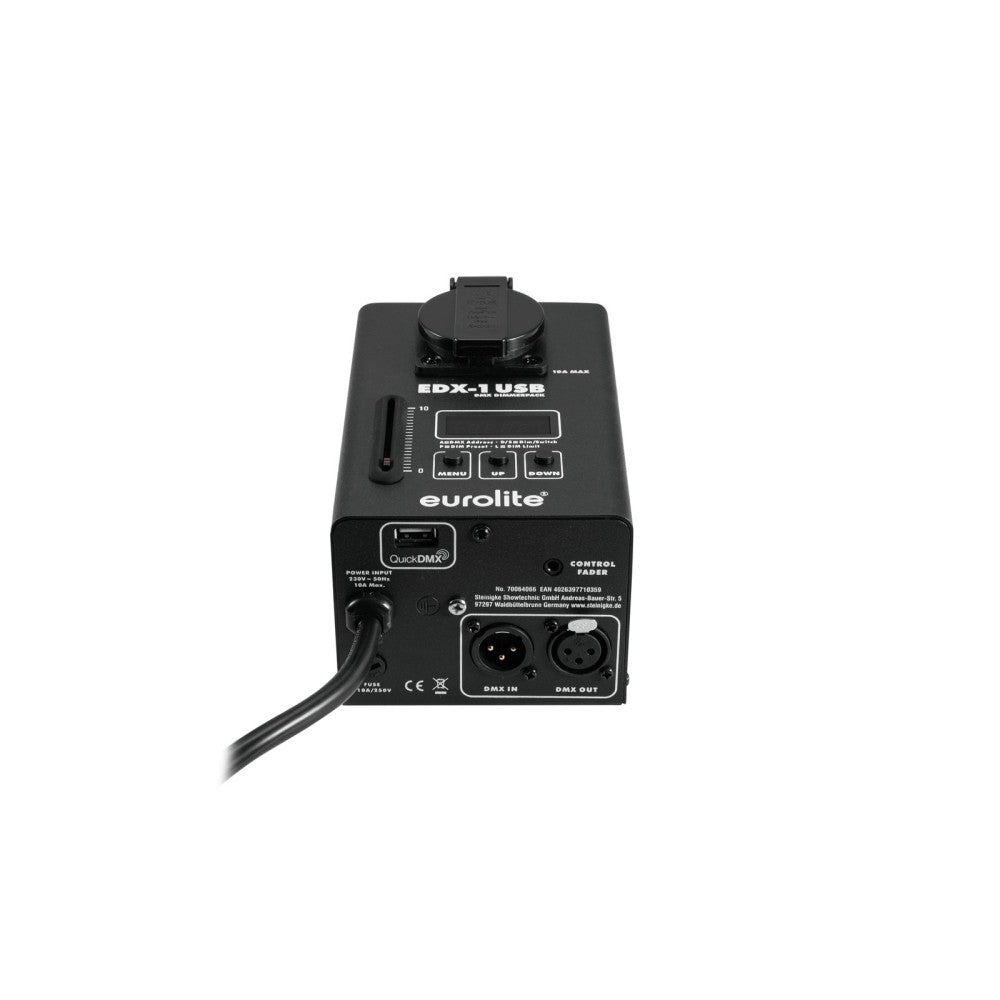 Paquete de atenuadores EUROLITE EDX-1 DMX USB