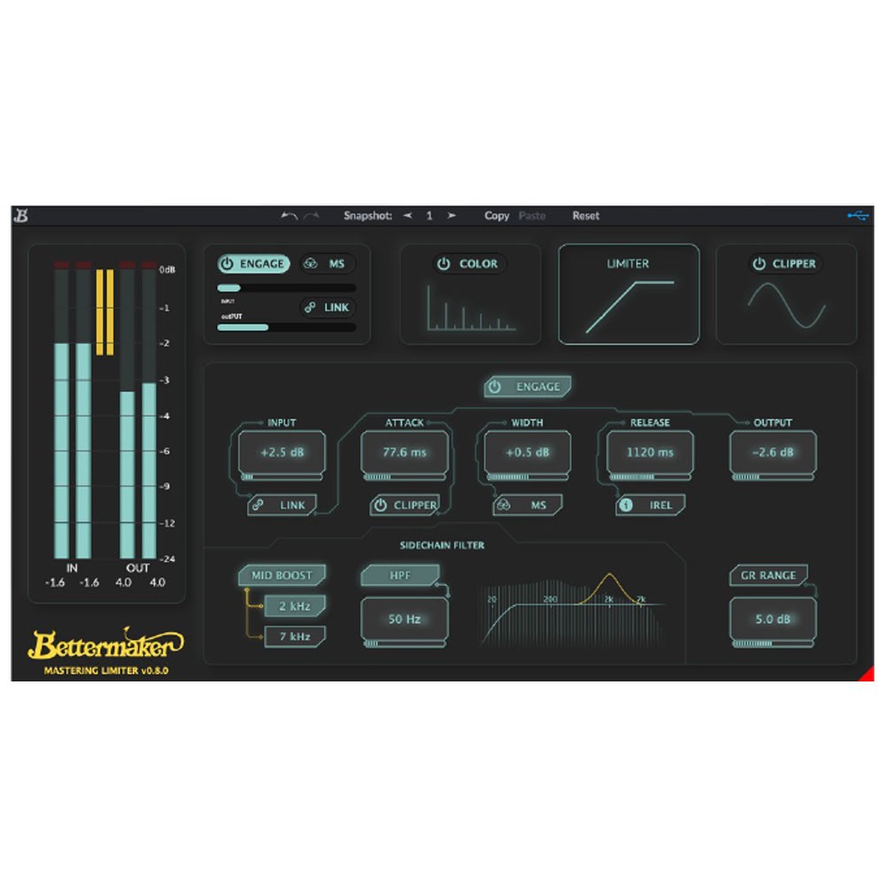 Bettermaker Mastering Limiter  2.0