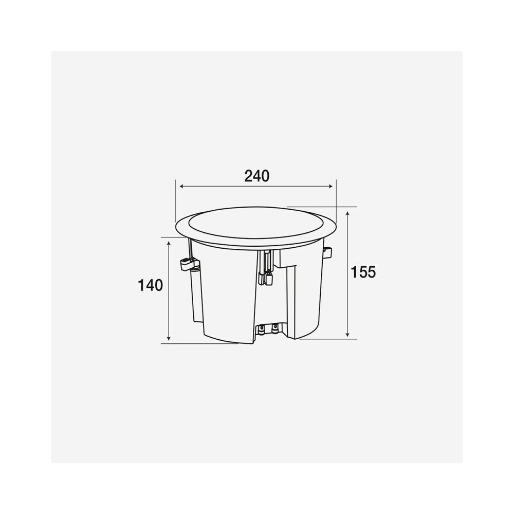 Audiophony 8ohm/70V/100V Ceiling speaker