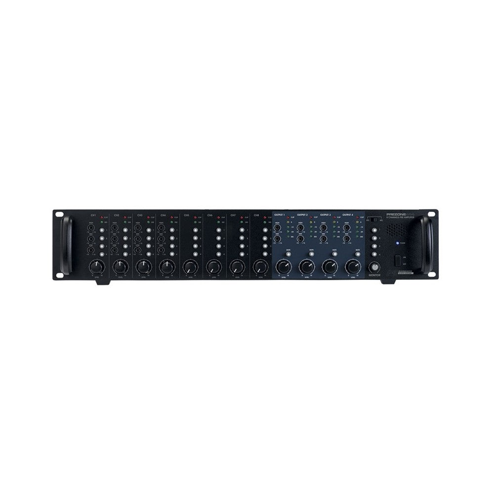 Audiophony Mixing desk- 8 channels 4 independent output zones