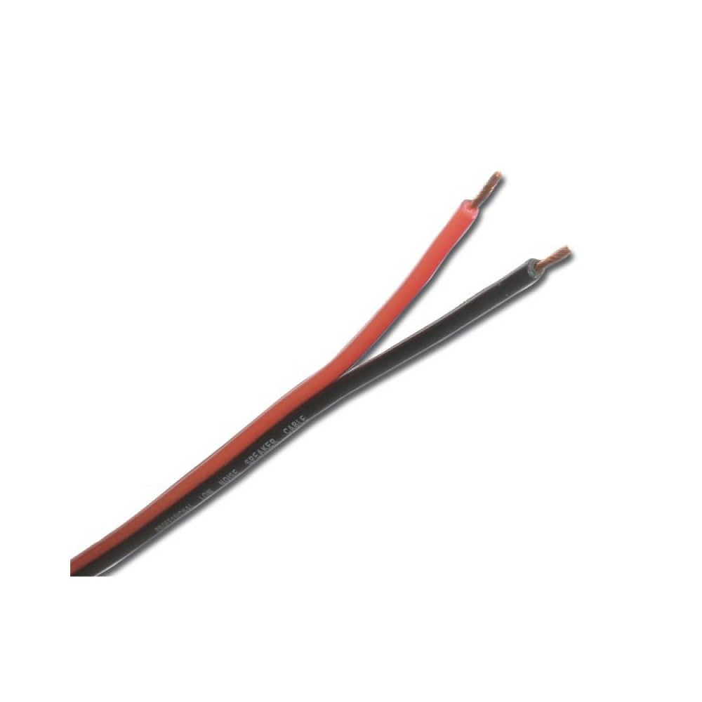 Audiophony 2 x 2 Flat speaker cable - R/B 100 mVoice coil Ø
