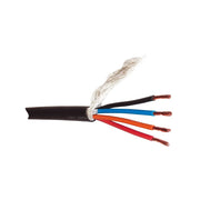 Audiophony 4 x 2.5 Black speaker cable - 50 mVoice coil Ø