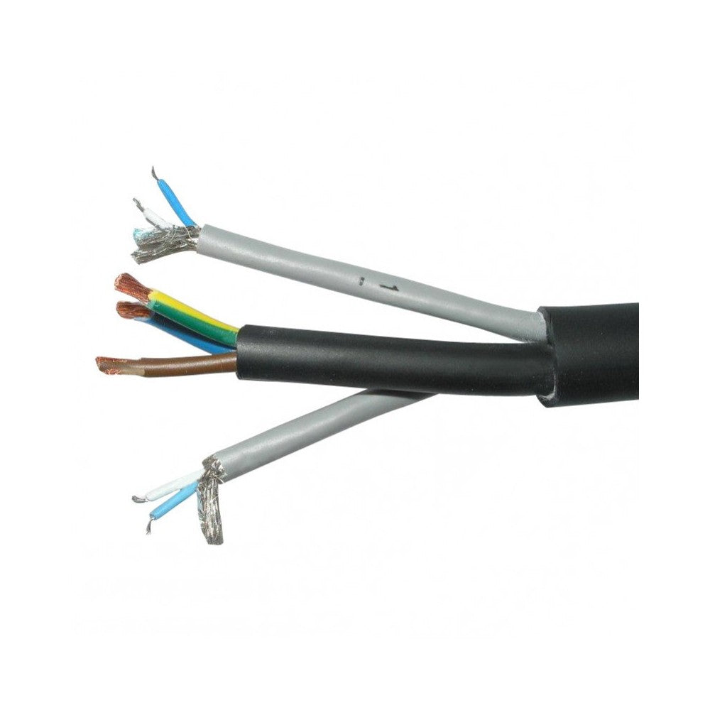 Audiophony 3x2.5mm² hybrid power cord + DMX IN and OUT - 50 m