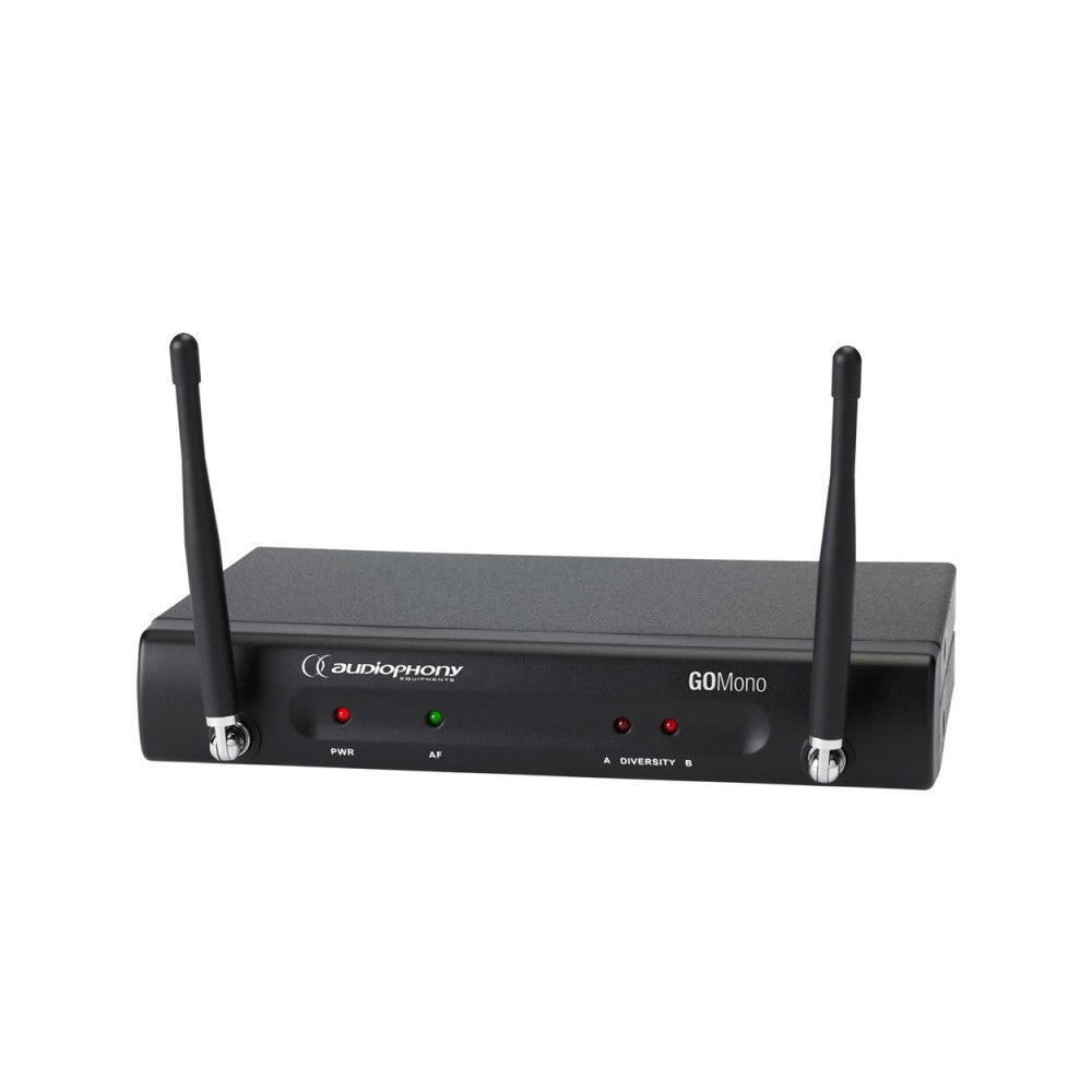 Audiophony UHF 16 frequencies diversity receiver for 1 transmitter