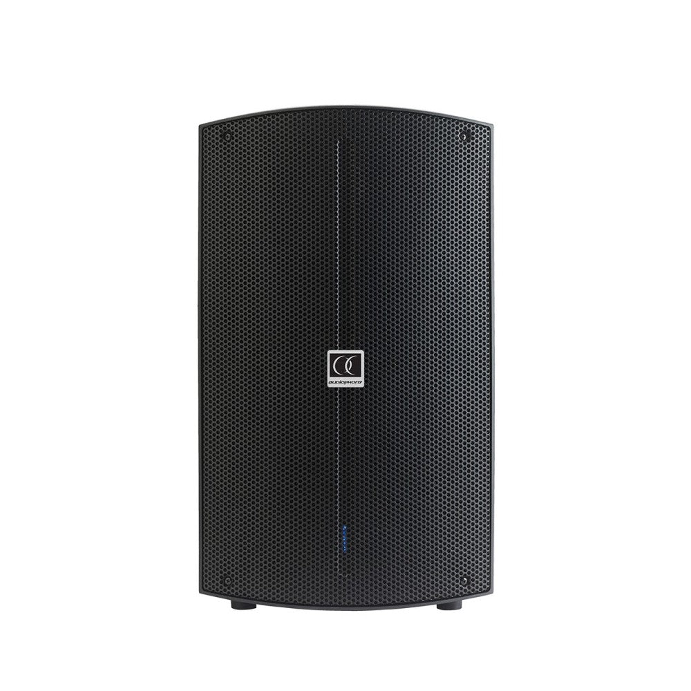 Audiophony 2 way active loudspeaker, 15" woofer, 1.35" tweeter, DSP, 400 W RMS