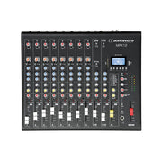 Audiophony Mixer 12 CH + Compressor + Effects + USB/ SD/BT Player