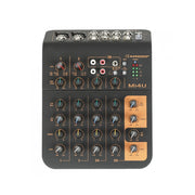 Audiophony Mixer 4CH 2 Mic+2 stereo + USB port