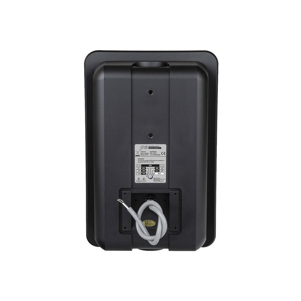 Audiophony Tropicalized speaker 6’ 100V 7.5~60W/8ohm - Black - IP55 (price for carton of 2pcs)