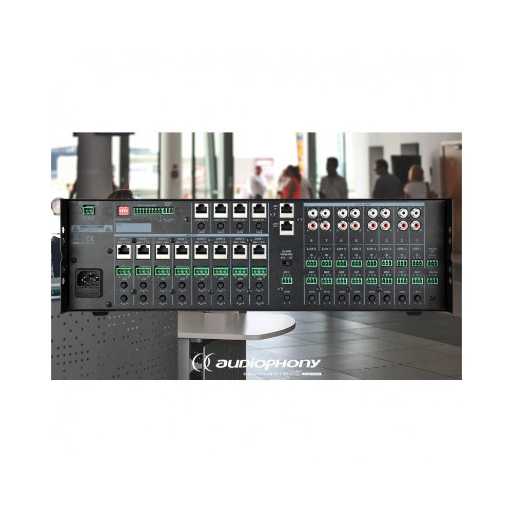 Audiophony Analog matrix 8 inputs 8 outputs