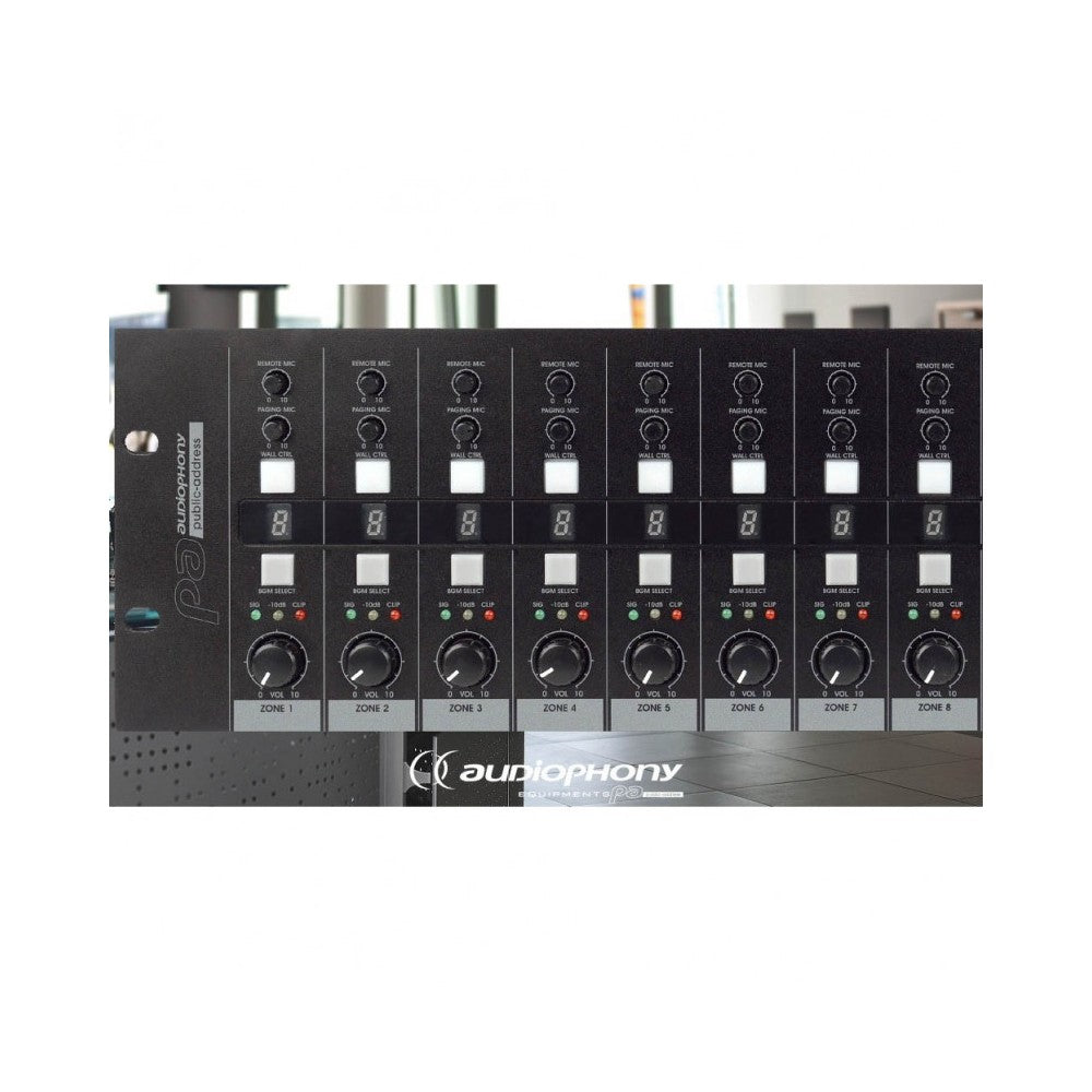 Audiophony Analog matrix 8 inputs 8 outputs