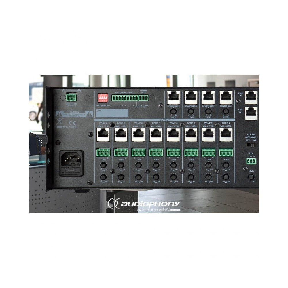 Audiophony Analog matrix 8 inputs 8 outputs