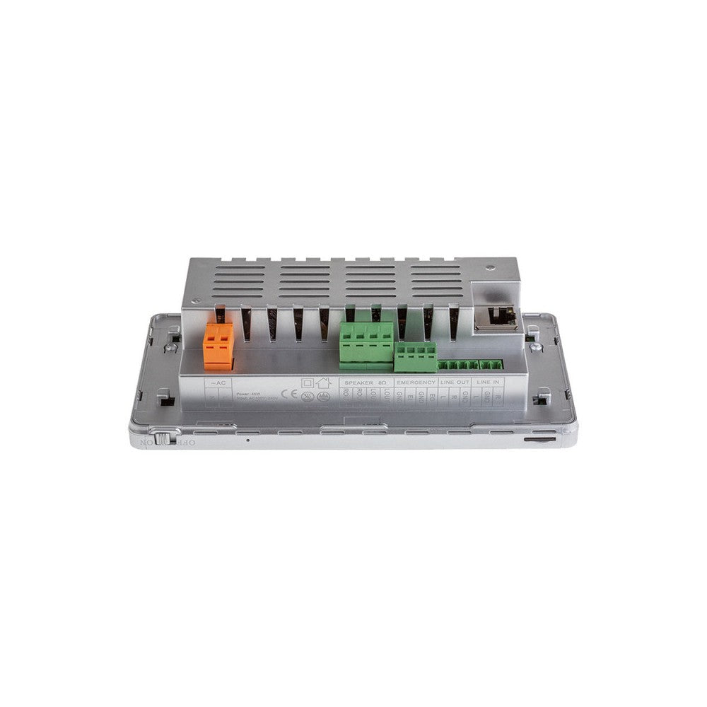 Audiophony 2x20W Wall amplifier SD/BT/AUX/DLNA/Airplay and Application With touchscreen