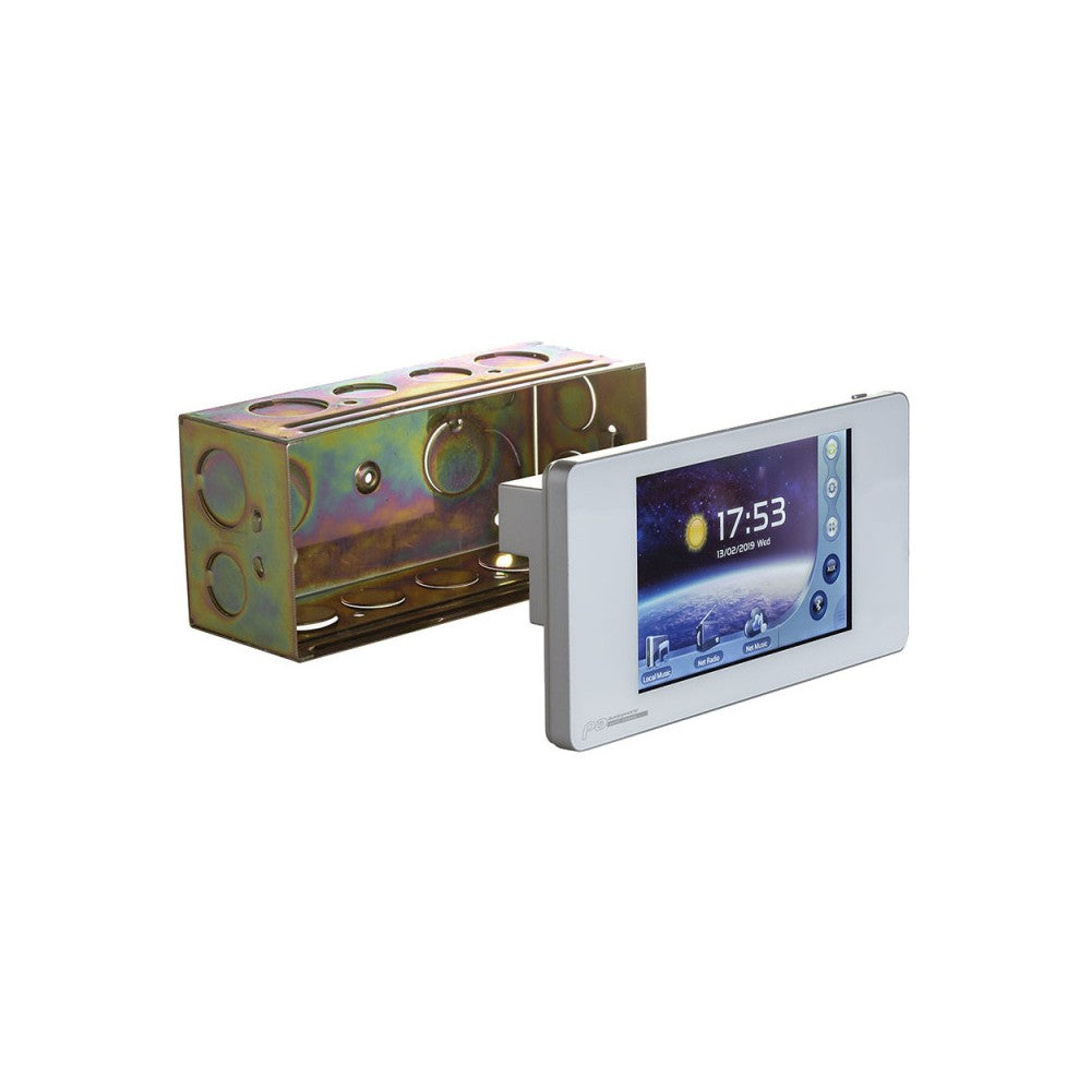 Audiophony Amplificador de pared 2x20W SD/BT/AUX/DLNA/Airplay y aplicación con pantalla táctil