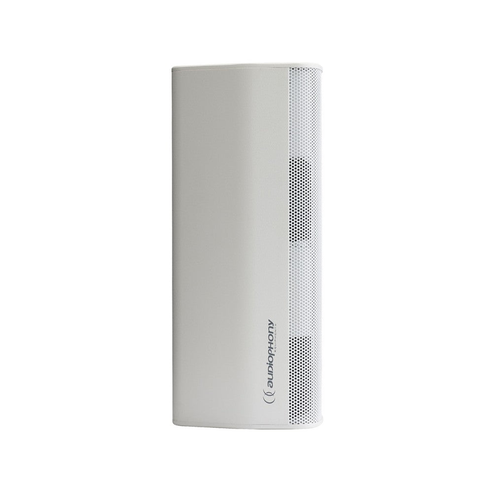 Audiophony Columna de 80 W a 8 ohmios con 4 altavoces de 3 pulgadas para instalación - Blanco